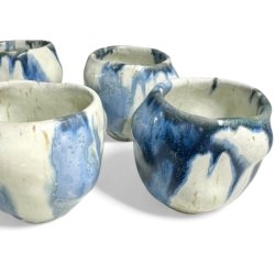 Cortado/ espresso sanse keramik kop - krystalbl 