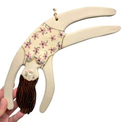 Hovedspring vgophng - blomstret