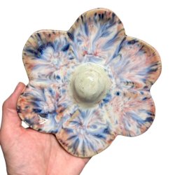 Blomst - Keramik vgophng - Plettet 18