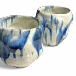 Sansekop - keramik kop - Krystalbl