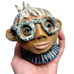 De sejeste briller i byen - Keramik buste