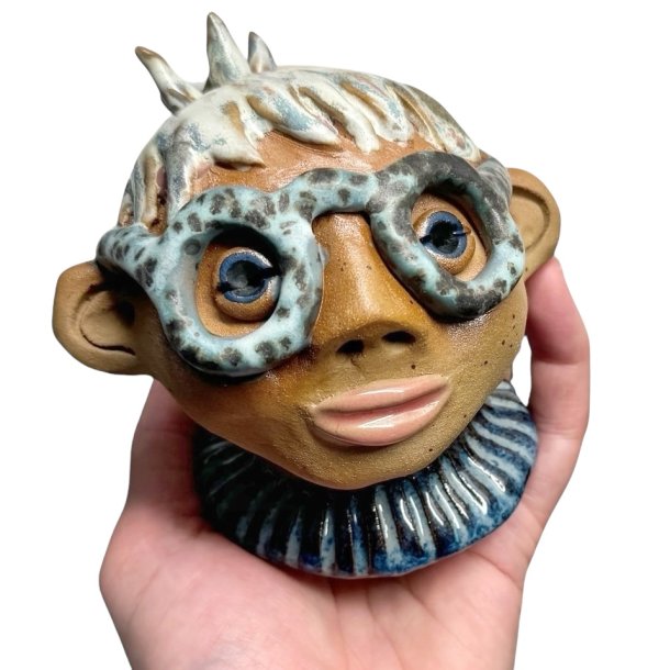 De sejeste briller i byen - Keramik buste