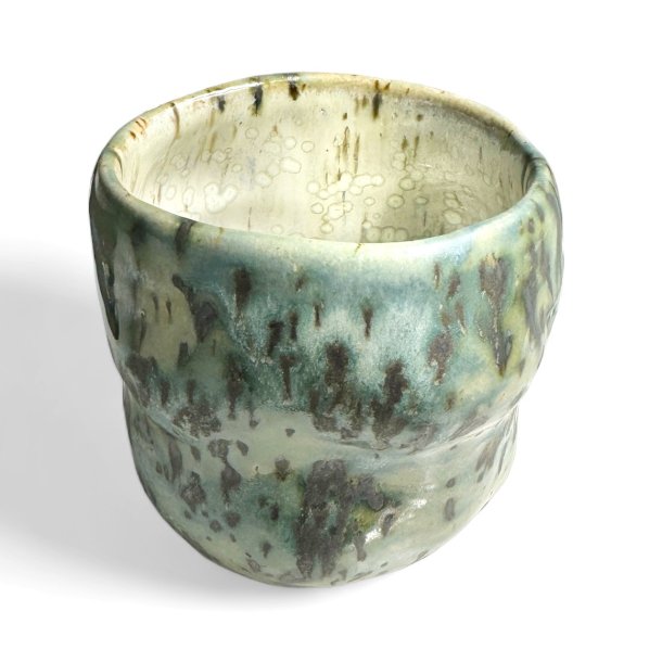 Sansekop - keramik kop - Grn plet