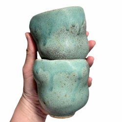 Sansekop - keramik kop - grn