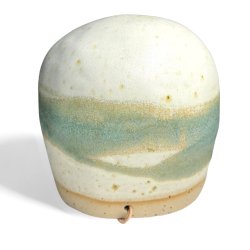 Hngepotte - Keramik strejf af grnt