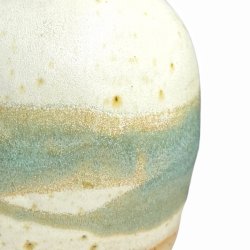 Hngepotte - Keramik strejf af grnt