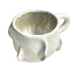 Ballerina - keramik kop - hvid