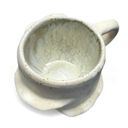 Ballerina - keramik kop - hvid