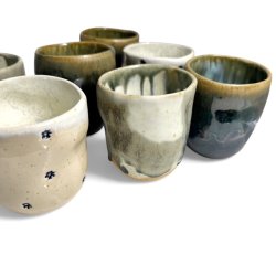 Sansekop - keramik kop - creme - bl