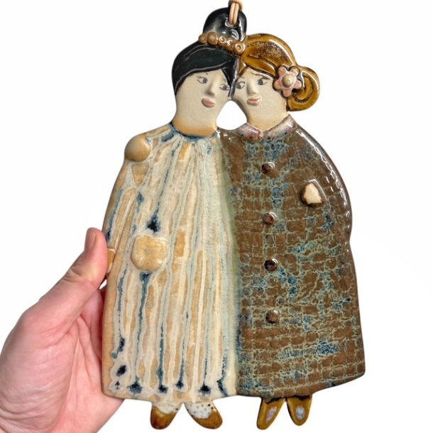 Mig og min bestie - keramik vgophng - Strib og tern