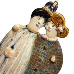 Mig og min bestie - keramik vgophng - Strib og tern