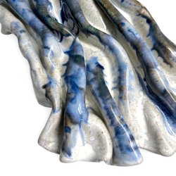 Foldet - keramik relief - Bl