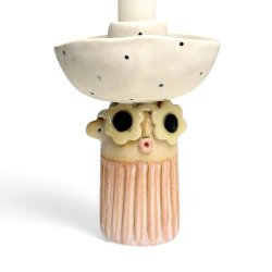 Lysestage - REKRUT No. 117 - keramik figur 