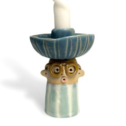 Lysestage - REKRUT No. 115 - keramik figur 