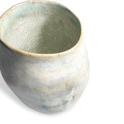 Stor shape keramik vase - Strand - 27cm