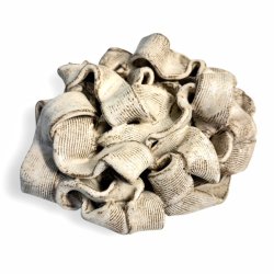 Krllet - keramik vgophng - Creme rustik