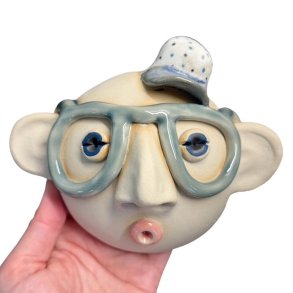 Hat og briller - keramik vgophng - Otto