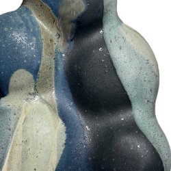 Lille Bubbles - keramik relief - Nattehimmel