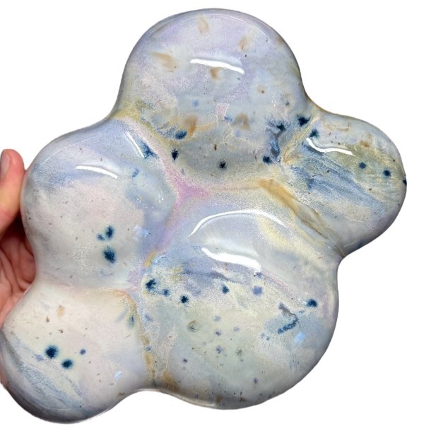 Lille Bubbles - keramik relief - Pasteller