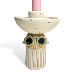 Lysestage - REKRUT No. 122 - keramik figur 