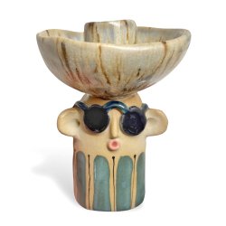 Lysestage - REKRUT No. 125 - keramik figur 