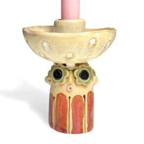 Lysestage - REKRUT No. 121 - keramik figur 