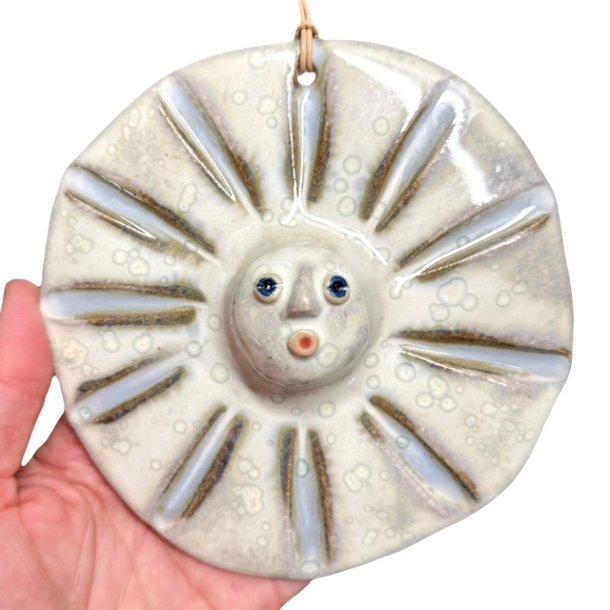 Lille sol - keramik vgophng - bl