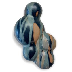 Bubbles - keramik relief - Gylden bl