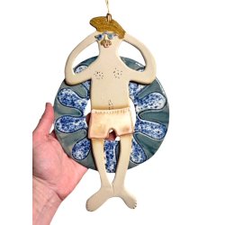 Strandlve i badering - Viktor