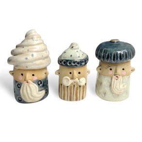 De tre vise mnd - keramik st