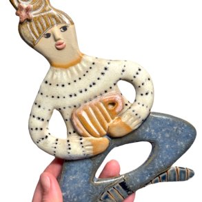 Hyggestund - keramik dame vgophng - Malene