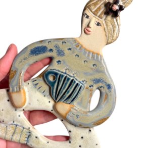 Hyggestund - keramik dame vgophng - Maya