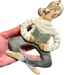 Lselyst - Keramik vgophng - Lilje