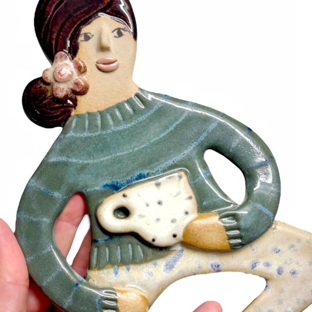 Hyggestund - keramik dame vgophng - Rikke