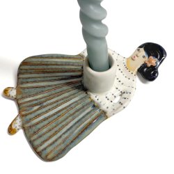 Kvinden med lyset - lysestage - Maude