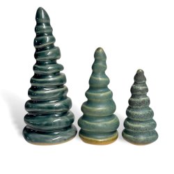 Keramik juletr - 3 stk. st (4)