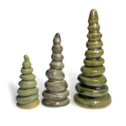 Keramik juletr - 3 stk. st (3)