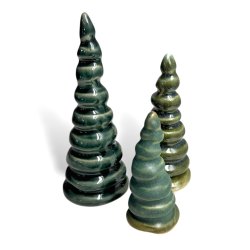 Keramik juletr - 3 stk. st (2)