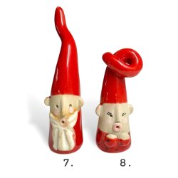 Lang nisse - keramik julepynt