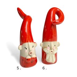 Lang nisse - keramik julepynt