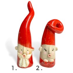 Lang nisse - keramik julepynt