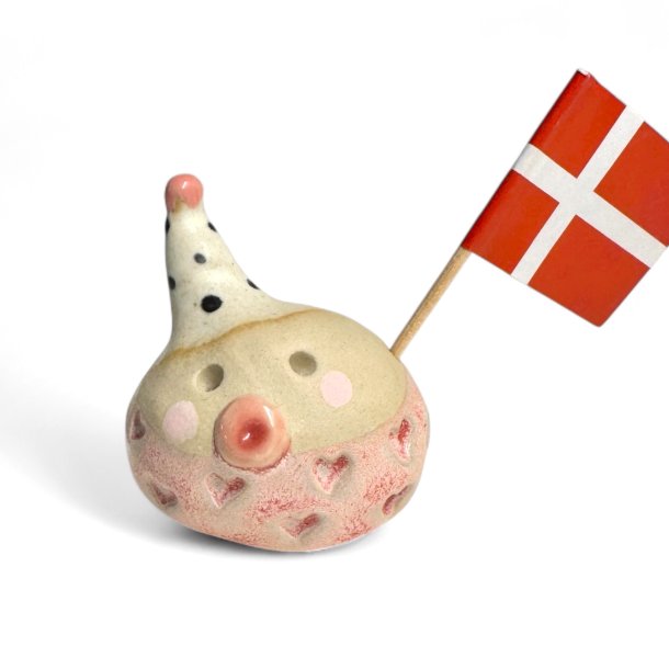 Festoriginal - keramikfigur - Flagbrer