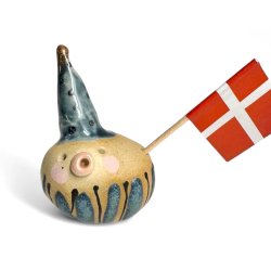 Festoriginal - keramikfigur - Flagbrer
