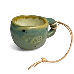 Mini keramikkop - Julepynt - Far