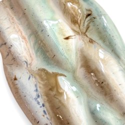 Bjergtinder- keramikrelief - pastel