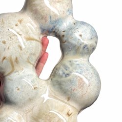 Bubbles - Keramik relief - Pastel #16