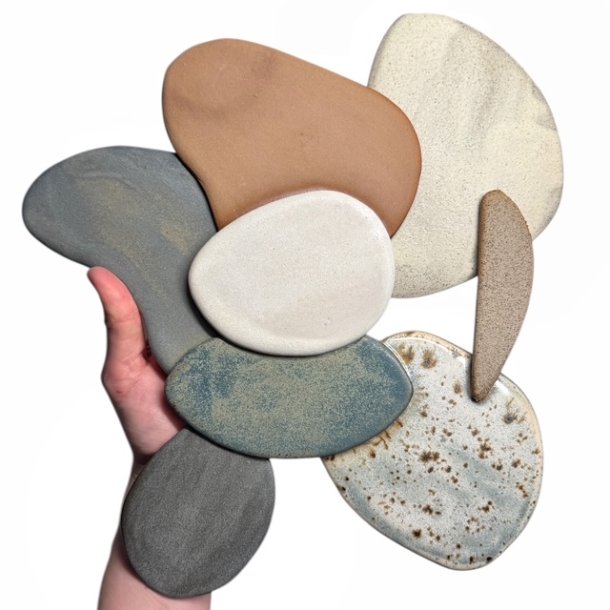 Fragmenter af en varde - Keramik relief