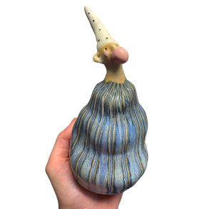 Sv�vende personlighed - bl� rillet