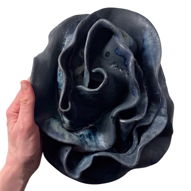 Stoflighed - Keramik relief - Sortbl� #15