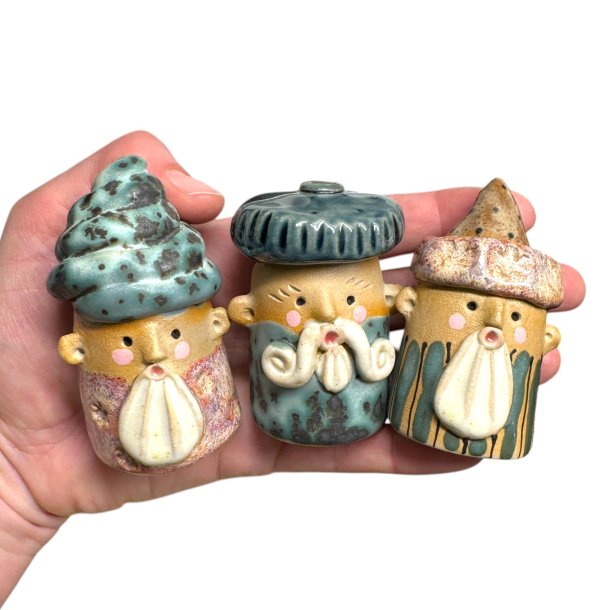 De tre vise m�nd - keramik s�t